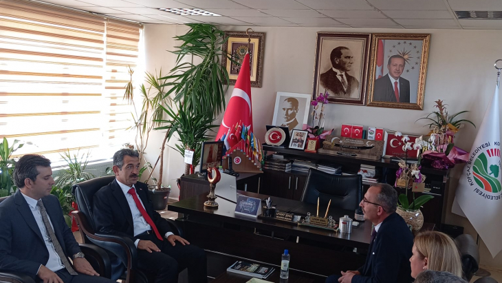 KIRKLARELİ VALİMİZDEN BELEDİYEMİZE ZİYARET..