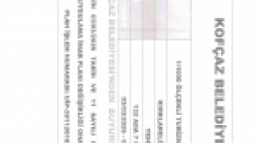 KIRKLARELİ İLİ KOFÇAZ İLÇESİ YENİ MAH. 132 ADA 7 PARSELE AİT 1/1000 ÖLÇEKLİ UYGULAMA İMAR PLANI ve 1/5000 ÖLÇEKLİ NAZIM İMAR PLANI