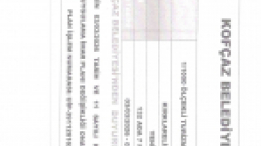 KIRKLARELİ İLİ KOFÇAZ İLÇESİ YENİ MAH. 132 ADA 7 PARSELE AİT 1/1000 ÖLÇEKLİ UYGULAMA İMAR PLANI ve 1/5000 ÖLÇEKLİ NAZIM İMAR PLANI