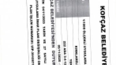 KIRKLARELİ İLİ KOFÇAZ İLÇESİ YENİ MAH. 222 ADA 3,4 VE 12 PARSELLERE AİT 1/1000 ÖLÇEKLİ UYGULAMA İMAR PLANI DEĞİŞİKLİĞİ