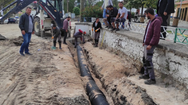 BELEDİYEMİZCE ÜST YAPI ÇALIŞMALARI (PARKE TAŞI DÖŞEME) ÖNCESİ, ALT YAPI ÇALIŞMALARINA DEVAM EDİLMEKTE...