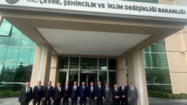 ÇEVRE ŞEHİRCİLİK VE İKLİM DEĞİŞİKLİĞİ BAKANLIĞINA ZİYARET..