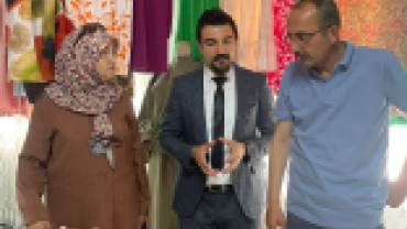 Elmacık Halk Eğitim Dikiş Kursu Yıl Sonu Sergisi