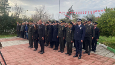 10 KASIM'DA ATAÜTÜRK'Ü SAYGIYLA ANDIK.