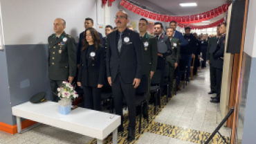 10 KASIM'DA ATAÜTÜRK'Ü SAYGIYLA ANDIK.